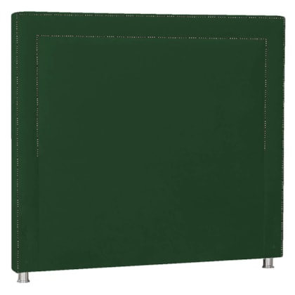 Cabeceira Casal Moscou P04 140 cm Suede Verde TCA 947 - Amarena Móveis