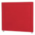 Cabeceira Casal Moscou P04 140 cm Suede  Vermelho TCA 53 - Amarena Móveis