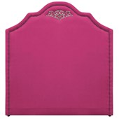 Cabeceira Casal Orlando P02 140 cm para cama Box Suede Pink - Amarena Móveis