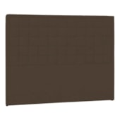 Cabeceira Casal Palermo P04 140 cm Suede Marrom TCA 942 - Amarena Móveis