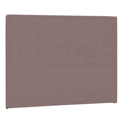 Cabeceira Casal Palermo P04 140 cm Suede Rosê TCA 949 - Amarena Móveis