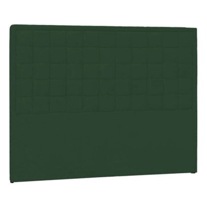 Cabeceira Casal Palermo P04 140 cm Suede Verde TCA 947 - Amarena Móveis