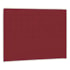 Cabeceira Casal Palermo P04 140 cm Suede  Vermelho TCA 53 - Amarena Móveis