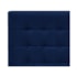 Cabeceira Casal Pequim P04 140 cm Suede Azul Marinho TCA 948 - Amarena Móveis