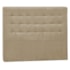 Cabeceira Casal Pequim P04 140 cm Suede Bege TCA 941 - Amarena Móveis