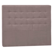 Cabeceira Casal Pequim P04 140 cm Suede Rosê TCA 949 - Amarena Móveis