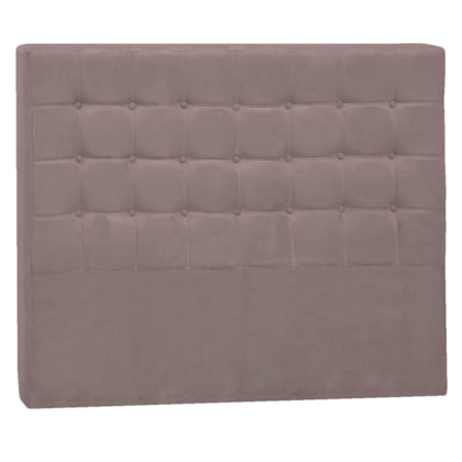 Cabeceira Casal Pequim P04 140 cm Suede Rosê TCA 949 - Amarena Móveis