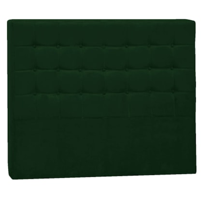 Cabeceira Casal Pequim P04 140 cm Suede Verde TCA 947 - Amarena Móveis