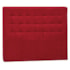 Cabeceira Casal Pequim P04 140 cm Suede  Vermelho TCA 53 - Amarena Móveis