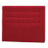 Cabeceira Casal Pequim P04 140 cm Suede  Vermelho TCA 53 - Amarena Móveis