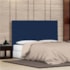 Cabeceira Casal Porto P04 140 cm Suede Azul Marinho TCA 948 - Amarena Móveis