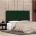 Cabeceira Casal Porto P04 140 cm Suede Verde TCA 947 - Amarena Móveis