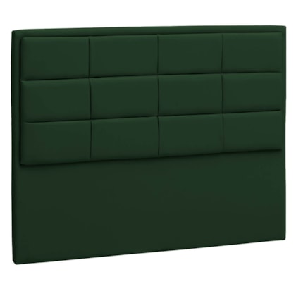 Cabeceira Casal Tallin P04 140 cm Suede Verde TCA 947 - Amarena Móveis