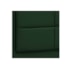 Cabeceira Casal Tallin P04 140 cm Suede Verde TCA 947 - Amarena Móveis