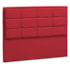 Cabeceira Casal Tallin P04 140 cm Suede  Vermelho TCA 53 - Amarena Móveis