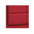 Cabeceira Casal Tallin P04 140 cm Suede  Vermelho TCA 53 - Amarena Móveis