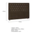 Cabeceira Casal Tóquio P04 140 cm Suede Marrom TCA 942 - Amarena Móveis