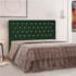 Cabeceira Casal Tóquio P04 140 cm Suede Verde TCA 947 - Amarena Móveis