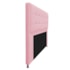 Cabeceira Copenhague 195 cm King Size Suede Rosa Bebê AM Decor