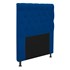 Cabeceira Cristal Estofada Capitonê 100 cm para Cama Box Solteiro Suede Azul Marinho Quarto - AM Decor