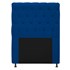 Cabeceira Cristal Estofada Capitonê 100 cm para Cama Box Solteiro Suede Azul Marinho Quarto - AM Decor