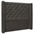 Cabeceira Estofada Egito SPZ 114cm Solteiro Suede Cinza