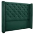 Cabeceira Estofada Egito SPZ 164cm Casal Veludo Verde