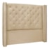 Cabeceira Estofada Egito SPZ 195cm Casal Linho Dourado