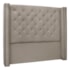 Cabeceira Estofada Egito SPZ 90cm Solteiro Linho Areia