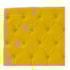 Cabeceira Estofada Liverpool 140 cm Casal Suede Amarelo - Amarena Móveis