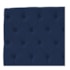 Cabeceira Estofada Liverpool 140 cm Casal Suede Azul Marinho - Amarena Móveis