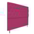Cabeceira Estofada Liverpool 140 cm Casal Suede Pink - Amarena Móveis