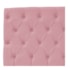 Cabeceira Estofada Liverpool 140 cm Casal Suede Rosa Bebê - Amarena Móveis