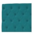 Cabeceira Estofada Liverpool 160 cm Queen Size Suede Azul Turquesa - Amarena Móveis