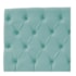 Cabeceira Estofada Liverpool 195 cm King Size Suede Azul Tiffany - Amarena Móveis