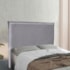 Cabeceira Estofada Nápoles SPZ 140cm Casal Cinza