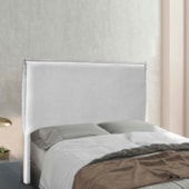 Cabeceira Estofada Nápoles SPZ 140cm Casal Grigio