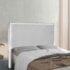 Cabeceira Estofada Nápoles SPZ 140cm Casal Grigio