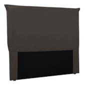 Cabeceira Estofada Nápoles SPZ 140cm Casal Suede Cinza