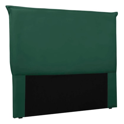 Cabeceira Estofada Nápoles SPZ 140cm Casal Veludo Verde