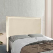 Cabeceira Estofada Nápoles SPZ 160cm Queen Size Pérola