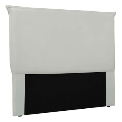 Cabeceira Estofada Nápoles SPZ 160cm Queen Size Veludo Prata