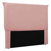 Cabeceira Estofada Nápoles SPZ 160cm Queen Size Veludo Rosa
