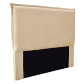 Cabeceira Estofada Nápoles SPZ 195cm King Size Dourado