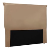 Cabeceira Estofada Nápoles SPZ 195cm King Size Suede Bege