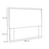 Cabeceira Estofada Nápoles SPZ 195cm King Size Suede Bege