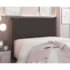 Cabeceira Estofada Nápoles SPZ 195cm King Size Suede Cinza