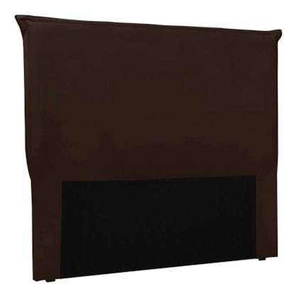 Cabeceira Estofada Nápoles SPZ 195cm King Size Suede Marrom