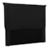 Cabeceira Estofada Nápoles SPZ 195cm King Size Suede Preto