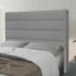 Cabeceira Estofada Nubia SPZ 160cm Queen Size Linho Cinza